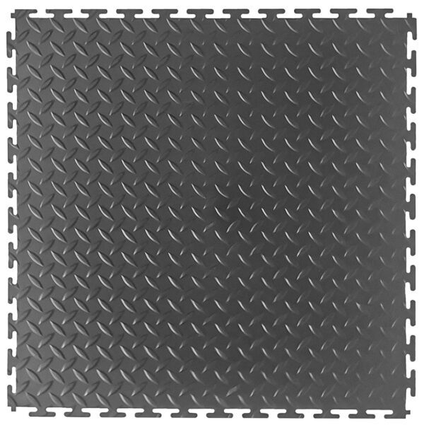 Puzzled Plain Texture Smooth Industrial Heavy Duty Rubber Floor Mat
